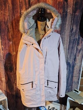 Columbia Women's Carson Pass Interchange Jacket- Pale Pink Size 3X